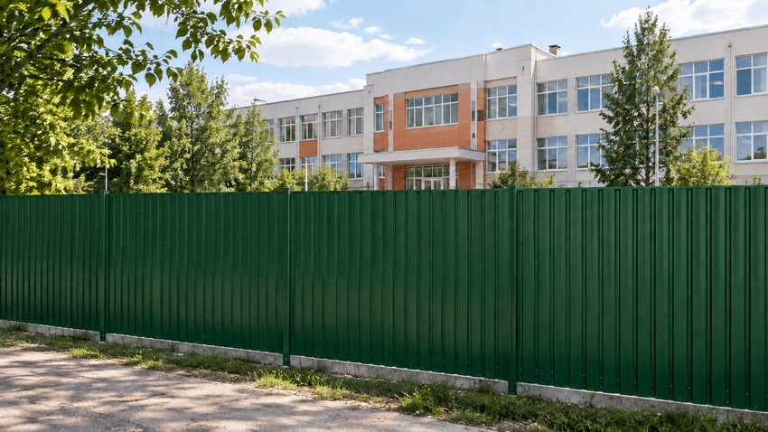 Заборы из профнастила Заборы из профнастила
