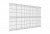 Забор из 3D-панели 1,53х2,5 RAL7024 (графитовый) 4 мм