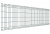 Забор из 3D-панели 1,03х2,5 RAL6005 (зеленый мох) 4 мм